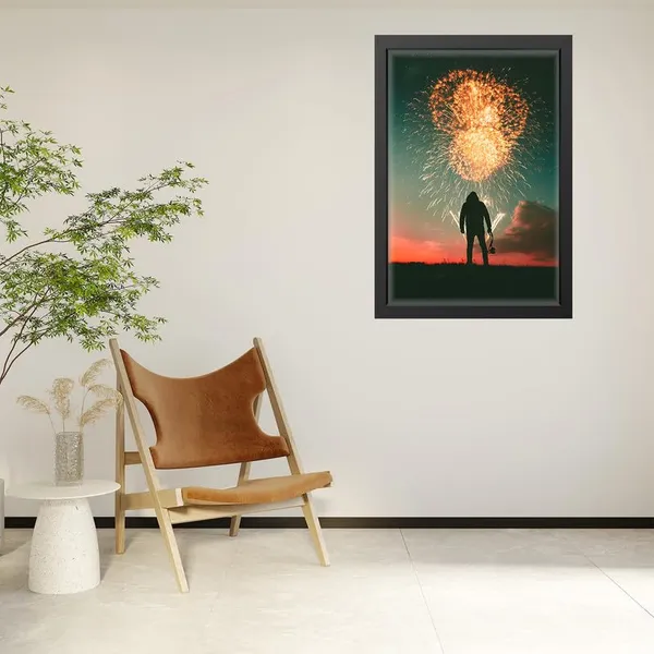 Multicolor_Abstract/Motivational_Framed_Painting/Posters,_Ready_|_For_Wall_Hanging,_Premium_Art_|_For_Home,_Office,_Living_Room_&_Bedroom_Wall_Decor,_(Size_-_13.50_X_19.50_In),_Frame_Color:_Black,_Nrs204
