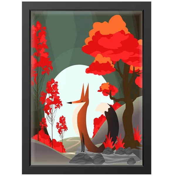 Multicolor_Abstract/Motivational_Framed_Painting/Posters,_Ready_|_For_Wall_Hanging,_Premium_Art_|_For_Home,_Office,_Living_Room_&_Bedroom_Wall_Decor,_(Size_-_13.50_X_19.50_In),_Frame_Color:_Black,_Nrs227