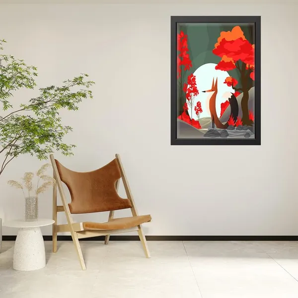 Multicolor_Abstract/Motivational_Framed_Painting/Posters,_Ready_|_For_Wall_Hanging,_Premium_Art_|_For_Home,_Office,_Living_Room_&_Bedroom_Wall_Decor,_(Size_-_13.50_X_19.50_In),_Frame_Color:_Black,_Nrs227