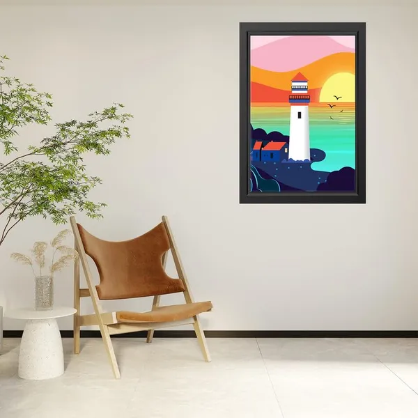Black__Abstract/Motivational_Framed_Painting/Posters,_Ready_|_For_Wall_Hanging,_Premium_Art_|_For_Home,_Office,_Living_Room_&_Bedroom_Wall_Decor,_(Size_-_13.50_X_19.50_In),_Frame_Color:_Black,_Nrs234