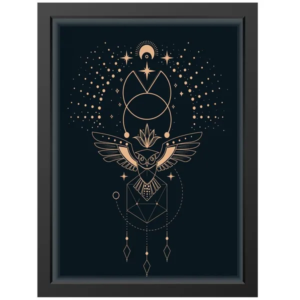 Black__Abstract/Motivational_Framed_Painting/Posters,_Ready_|_For_Wall_Hanging,_Premium_Art_|_For_Home,_Office,_Living_Room_&_Bedroom_Wall_Decor,_(Size_-_13.50_X_19.50_In),_Frame_Color:_Black,_Nrs244