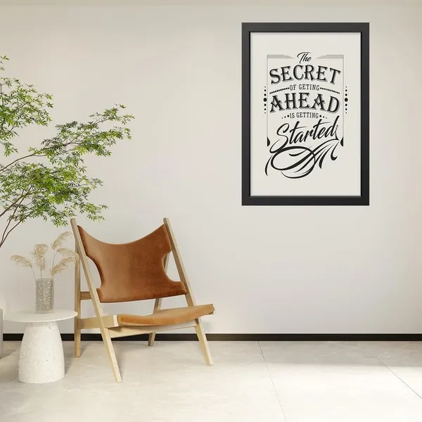 Black__Abstract/Motivational_Framed_Painting/Posters,_Ready_|_For_Wall_Hanging,_Premium_Art_|_For_Home,_Office,_Living_Room_&_Bedroom_Wall_Decor,_(Size_-_13.50_X_19.50_In),_Frame_Color:_Black,_Nrs245