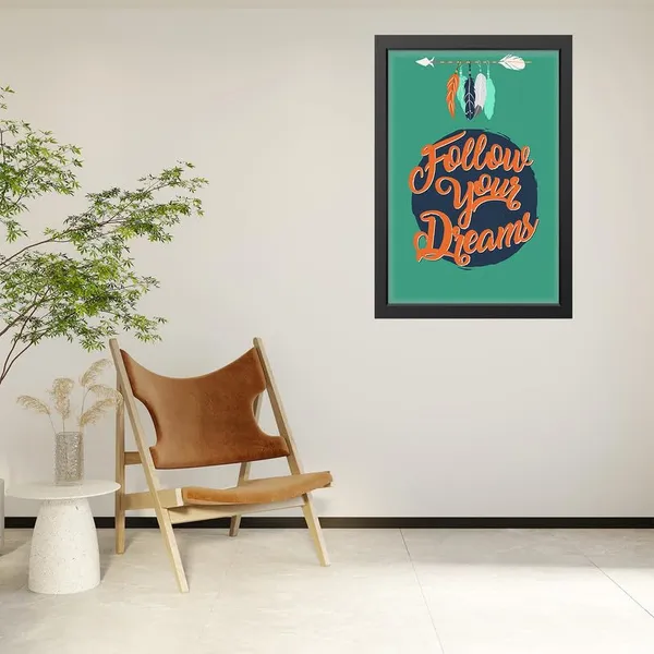 Black__Abstract/Motivational_Framed_Painting/Posters,_Ready_|_For_Wall_Hanging,_Premium_Art_|_For_Home,_Office,_Living_Room_&_Bedroom_Wall_Decor,_(Size_-_13.50_X_19.50_In),_Frame_Color:_Black,_Nrs251