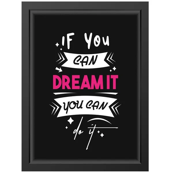 Black__Abstract/Motivational_Framed_Painting/Posters,_Ready_|_For_Wall_Hanging,_Premium_Art_|_For_Home,_Office,_Living_Room_&_Bedroom_Wall_Decor,_(Size_-_13.50_X_19.50_In),_Frame_Color:_Black,_Nrs257