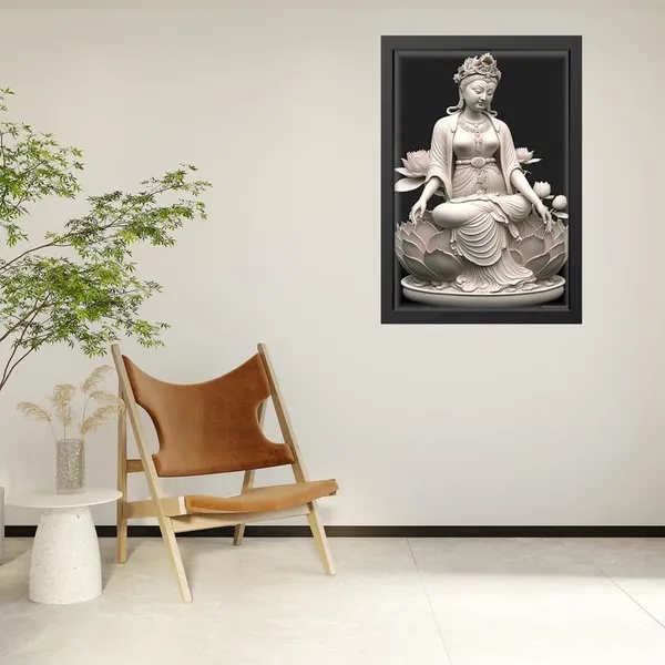 Black__Abstract/Motivational_Framed_Painting/Posters,_Ready_|_For_Wall_Hanging,_Premium_Art_|_For_Home,_Office,_Living_Room_&_Bedroom_Wall_Decor,_(Size_-_13.50_X_19.50_In),_Frame_Color:_Black,_Nrs276