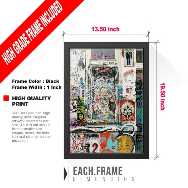 Black__Abstract/Motivational_Framed_Painting/Posters,_Ready_|_For_Wall_Hanging,_Premium_Art_|_For_Home,_Office,_Living_Room_&_Bedroom_Wall_Decor,_(Size_-_13.50_X_19.50_In),_Frame_Color:_Black,_Nrs279