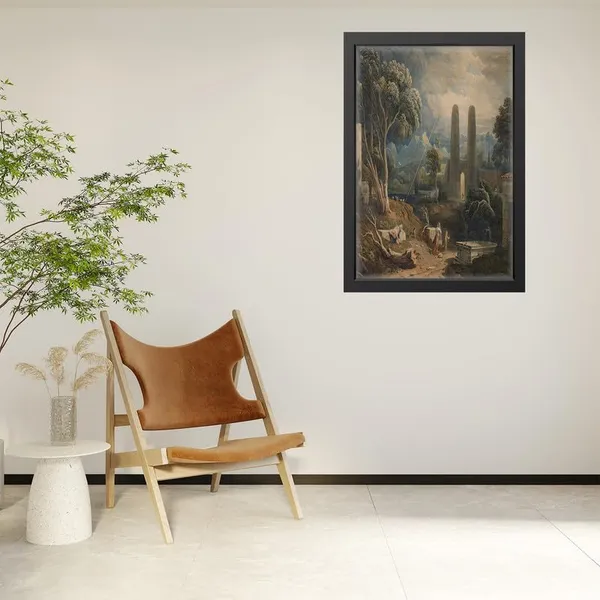 Black__Abstract/Motivational_Framed_Painting/Posters,_Ready_|_For_Wall_Hanging,_Premium_Art_|_For_Home,_Office,_Living_Room_&_Bedroom_Wall_Decor,_(Size_-_13.50_X_19.50_In),_Frame_Color:_Black,_Nrs303