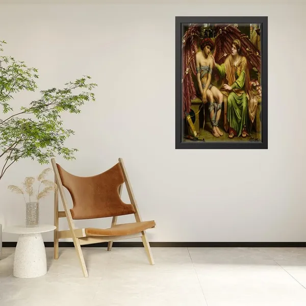 Black__Abstract/Motivational_Framed_Painting/Posters,_Ready_|_For_Wall_Hanging,_Premium_Art_|_For_Home,_Office,_Living_Room_&_Bedroom_Wall_Decor,_(Size_-_13.50_X_19.50_In),_Frame_Color:_Black,_Nrs320