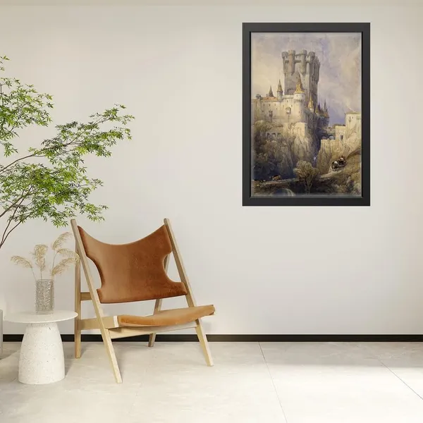 Black__Abstract/Motivational_Framed_Painting/Posters,_Ready_|_For_Wall_Hanging,_Premium_Art_|_For_Home,_Office,_Living_Room_&_Bedroom_Wall_Decor,_(Size_-_13.50_X_19.50_In),_Frame_Color:_Black,_Nrs321