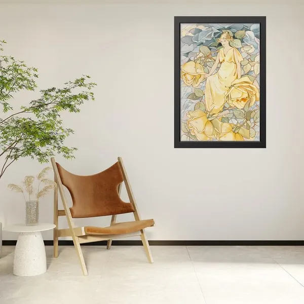 Black__Abstract/Motivational_Framed_Painting/Posters,_Ready_|_For_Wall_Hanging,_Premium_Art_|_For_Home,_Office,_Living_Room_&_Bedroom_Wall_Decor,_(Size_-_13.50_X_19.50_In),_Frame_Color:_Black,_Nrs338