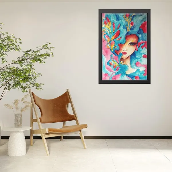 Black__Abstract/Motivational_Framed_Painting/Posters,_Ready_|_For_Wall_Hanging,_Premium_Art_|_For_Home,_Office,_Living_Room_&_Bedroom_Wall_Decor,_(Size_-_13.50_X_19.50_In),_Frame_Color:_Black,_Nrs400