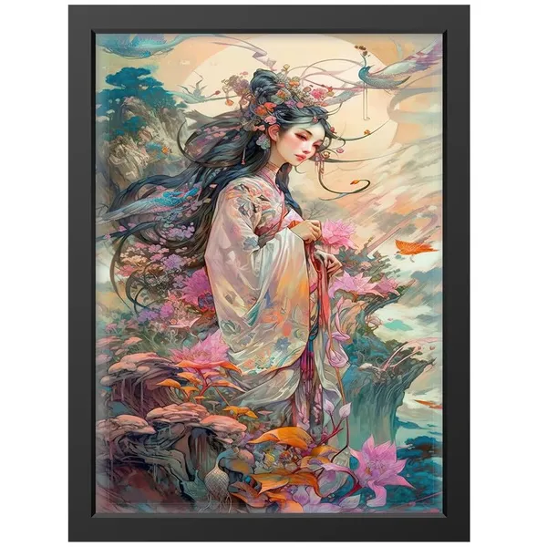 Multicolor_Abstract/Motivational_Framed_Painting/Posters,_Ready_|_For_Wall_Hanging,_Premium_Art_|_For_Home,_Office,_Living_Room_&_Bedroom_Wall_Decor,_(Size_-_13.50_X_19.50_In),_Frame_Color:_Black,_Nrs402
