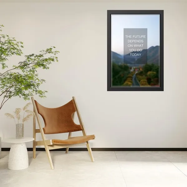 Black__Abstract/Motivational_Framed_Painting/Posters,_Ready_|_For_Wall_Hanging,_Premium_Art_|_For_Home,_Office,_Living_Room_&_Bedroom_Wall_Decor,_(Size_-_13.50_X_19.50_In),_Frame_Color:_Black,_Nrs433