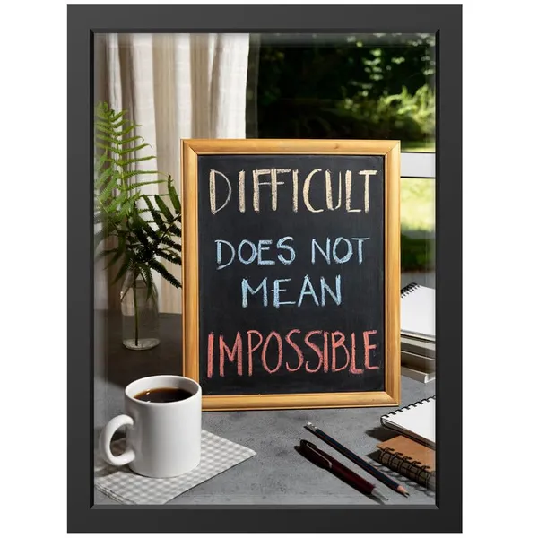 Black__Abstract/Motivational_Framed_Painting/Posters,_Ready_|_For_Wall_Hanging,_Premium_Art_|_For_Home,_Office,_Living_Room_&_Bedroom_Wall_Decor,_(Size_-_13.50_X_19.50_In),_Frame_Color:_Black,_Nrs434