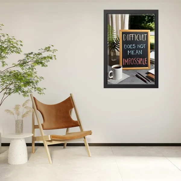 Black__Abstract/Motivational_Framed_Painting/Posters,_Ready_|_For_Wall_Hanging,_Premium_Art_|_For_Home,_Office,_Living_Room_&_Bedroom_Wall_Decor,_(Size_-_13.50_X_19.50_In),_Frame_Color:_Black,_Nrs434