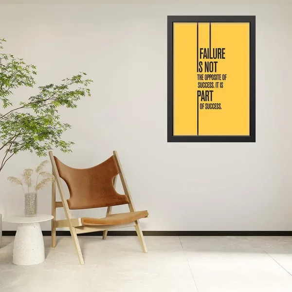 Black__Abstract/Motivational_Framed_Painting/Posters,_Ready_|_For_Wall_Hanging,_Premium_Art_|_For_Home,_Office,_Living_Room_&_Bedroom_Wall_Decor,_(Size_-_13.50_X_19.50_In),_Frame_Color:_Black,_Nrs440