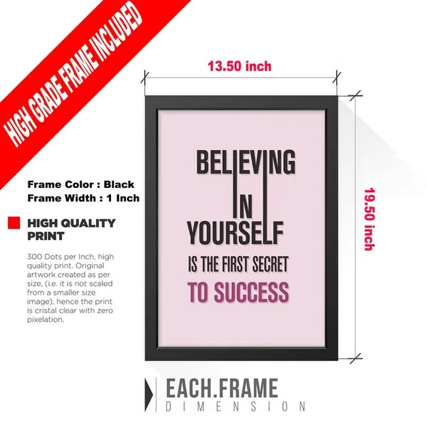 Black__Abstract/Motivational_Framed_Painting/Posters,_Ready_|_For_Wall_Hanging,_Premium_Art_|_For_Home,_Office,_Living_Room_&_Bedroom_Wall_Decor,_(Size_-_13.50_X_19.50_In),_Frame_Color:_Black,_Nrs441