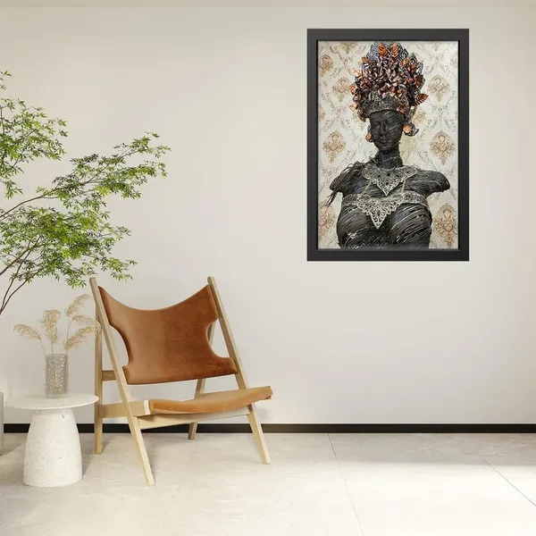 Black__Abstract/Motivational_Framed_Painting/Posters,_Ready_|_For_Wall_Hanging,_Premium_Art_|_For_Home,_Office,_Living_Room_&_Bedroom_Wall_Decor,_(Size_-_13.50_X_19.50_In),_Frame_Color:_Black,_Nrs448