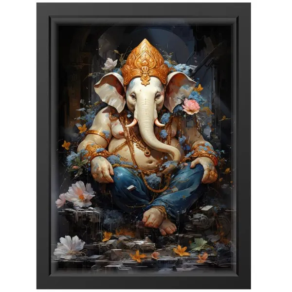 Multicolor_Abstract/Motivational_Framed_Painting/Posters,_Ready_|_For_Wall_Hanging,_Premium_Art_|_For_Home,_Office,_Living_Room_&_Bedroom_Wall_Decor,_(Size_-_13.50_X_19.50_In),_Frame_Color:_Black,_Nrs449