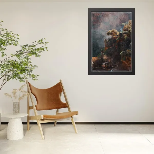 Black__Abstract/Motivational_Framed_Painting/Posters,_Ready_|_For_Wall_Hanging,_Premium_Art_|_For_Home,_Office,_Living_Room_&_Bedroom_Wall_Decor,_(Size_-_13.50_X_19.50_In),_Frame_Color:_Black,_Nrs451