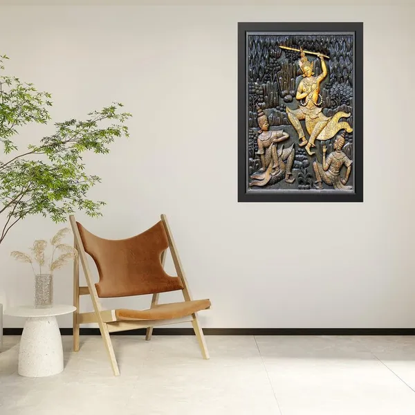 Multicolor_Abstract/Motivational_Framed_Painting/Posters,_Ready_|_For_Wall_Hanging,_Premium_Art_|_For_Home,_Office,_Living_Room_&_Bedroom_Wall_Decor,_(Size_-_13.50_X_19.50_In),_Frame_Color:_Black,_Nrs462