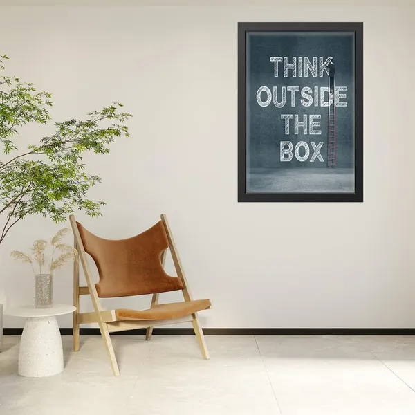 Black__Abstract/Motivational_Framed_Painting/Posters,_Ready_|_For_Wall_Hanging,_Premium_Art_|_For_Home,_Office,_Living_Room_&_Bedroom_Wall_Decor,_(Size_-_13.50_X_19.50_In),_Frame_Color:_Black,_Nrs464