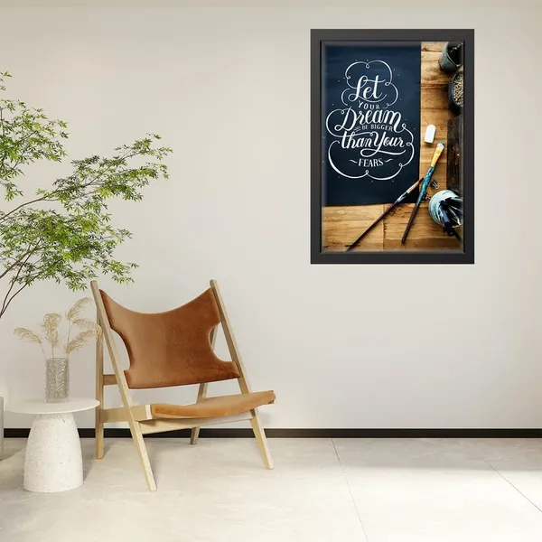Black__Abstract/Motivational_Framed_Painting/Posters,_Ready_|_For_Wall_Hanging,_Premium_Art_|_For_Home,_Office,_Living_Room_&_Bedroom_Wall_Decor,_(Size_-_13.50_X_19.50_In),_Frame_Color:_Black,_Nrs468
