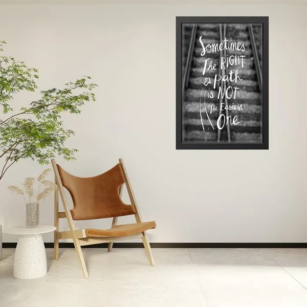 Black__Abstract/Motivational_Framed_Painting/Posters,_Ready_|_For_Wall_Hanging,_Premium_Art_|_For_Home,_Office,_Living_Room_&_Bedroom_Wall_Decor,_(Size_-_13.50_X_19.50_In),_Frame_Color:_Black,_Nrs472