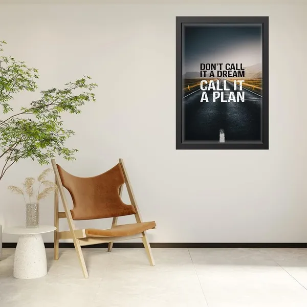 Black__Abstract/Motivational_Framed_Painting/Posters,_Ready_|_For_Wall_Hanging,_Premium_Art_|_For_Home,_Office,_Living_Room_&_Bedroom_Wall_Decor,_(Size_-_13.50_X_19.50_In),_Frame_Color:_Black,_Nrs474