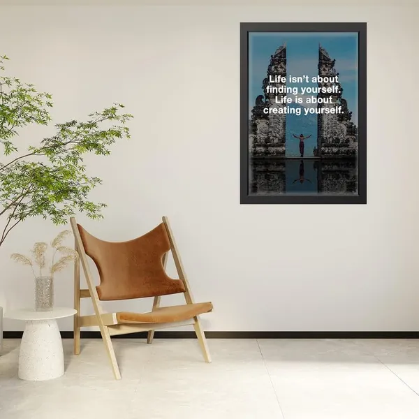 Black__Abstract/Motivational_Framed_Painting/Posters,_Ready_|_For_Wall_Hanging,_Premium_Art_|_For_Home,_Office,_Living_Room_&_Bedroom_Wall_Decor,_(Size_-_13.50_X_19.50_In),_Frame_Color:_Black,_Nrs475