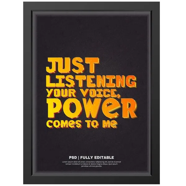Black__Abstract/Motivational_Framed_Painting/Posters,_Ready_|_For_Wall_Hanging,_Premium_Art_|_For_Home,_Office,_Living_Room_&_Bedroom_Wall_Decor,_(Size_-_13.50_X_19.50_In),_Frame_Color:_Black,_Nrs476