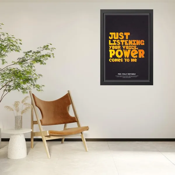 Black__Abstract/Motivational_Framed_Painting/Posters,_Ready_|_For_Wall_Hanging,_Premium_Art_|_For_Home,_Office,_Living_Room_&_Bedroom_Wall_Decor,_(Size_-_13.50_X_19.50_In),_Frame_Color:_Black,_Nrs476