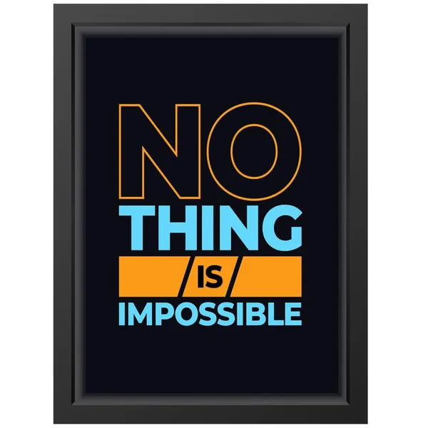 Black__Abstract/Motivational_Framed_Painting/Posters,_Ready_|_For_Wall_Hanging,_Premium_Art_|_For_Home,_Office,_Living_Room_&_Bedroom_Wall_Decor,_(Size_-_13.50_X_19.50_In),_Frame_Color:_Black,_Nrs483