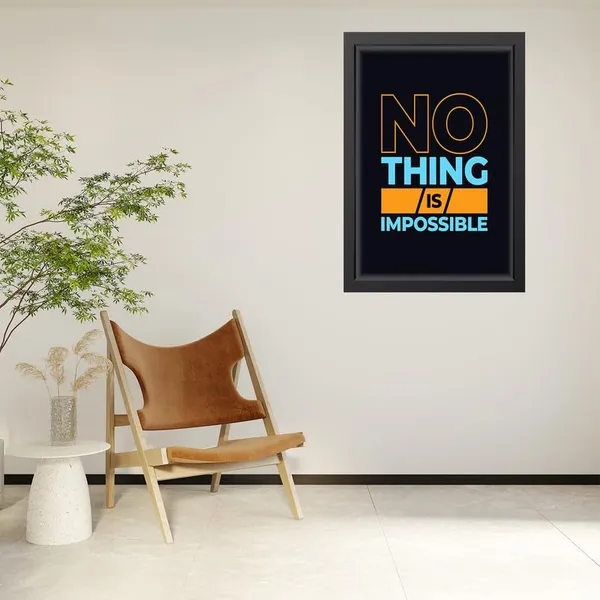 Black__Abstract/Motivational_Framed_Painting/Posters,_Ready_|_For_Wall_Hanging,_Premium_Art_|_For_Home,_Office,_Living_Room_&_Bedroom_Wall_Decor,_(Size_-_13.50_X_19.50_In),_Frame_Color:_Black,_Nrs483