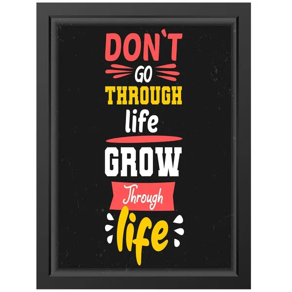Black__Abstract/Motivational_Framed_Painting/Posters,_Ready_|_For_Wall_Hanging,_Premium_Art_|_For_Home,_Office,_Living_Room_&_Bedroom_Wall_Decor,_(Size_-_13.50_X_19.50_In),_Frame_Color:_Black,_Nrs484