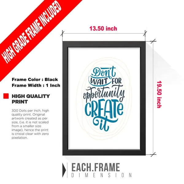 Black__Abstract/Motivational_Framed_Painting/Posters,_Ready_|_For_Wall_Hanging,_Premium_Art_|_For_Home,_Office,_Living_Room_&_Bedroom_Wall_Decor,_(Size_-_13.50_X_19.50_In),_Frame_Color:_Black,_Nrs488