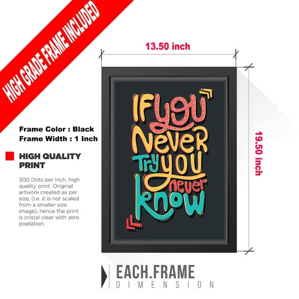 Black__Abstract/Motivational_Framed_Painting/Posters,_Ready_|_For_Wall_Hanging,_Premium_Art_|_For_Home,_Office,_Living_Room_&_Bedroom_Wall_Decor,_(Size_-_13.50_X_19.50_In),_Frame_Color:_Black,_Nrs489