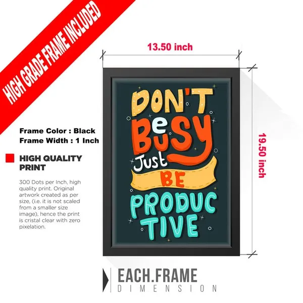 Multicolor_Abstract/Motivational_Framed_Painting/Posters,_Ready_|_For_Wall_Hanging,_Premium_Art_|_For_Home,_Office,_Living_Room_&_Bedroom_Wall_Decor,_(Size_-_13.50_X_19.50_In),_Frame_Color:_Black,_Nrs490