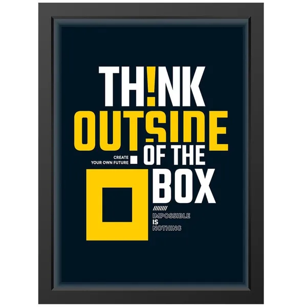 Black__Abstract/Motivational_Framed_Painting/Posters,_Ready_|_For_Wall_Hanging,_Premium_Art_|_For_Home,_Office,_Living_Room_&_Bedroom_Wall_Decor,_(Size_-_13.50_X_19.50_In),_Frame_Color:_Black,_Nrs492