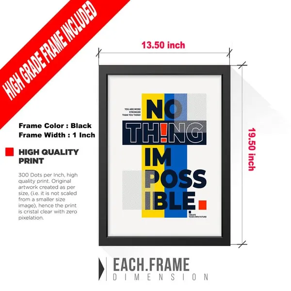 Black__Abstract/Motivational_Framed_Painting/Posters,_Ready_|_For_Wall_Hanging,_Premium_Art_|_For_Home,_Office,_Living_Room_&_Bedroom_Wall_Decor,_(Size_-_13.50_X_19.50_In),_Frame_Color:_Black,_Nrs496