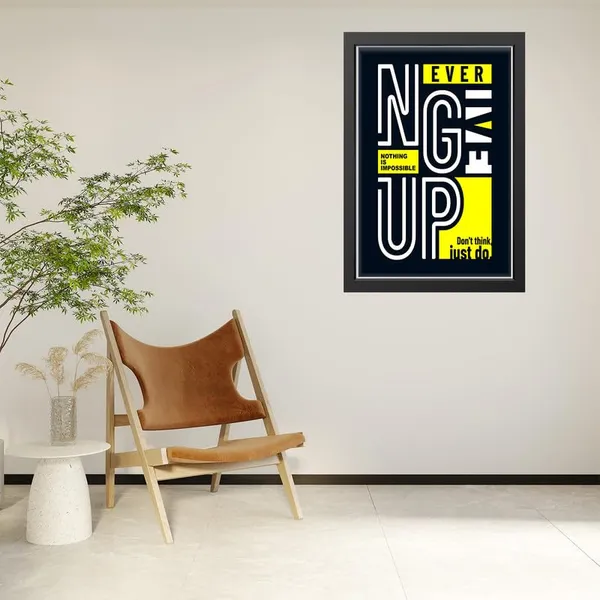 Black__Abstract/Motivational_Framed_Painting/Posters,_Ready_|_For_Wall_Hanging,_Premium_Art_|_For_Home,_Office,_Living_Room_&_Bedroom_Wall_Decor,_(Size_-_13.50_X_19.50_In),_Frame_Color:_Black,_Nrs499