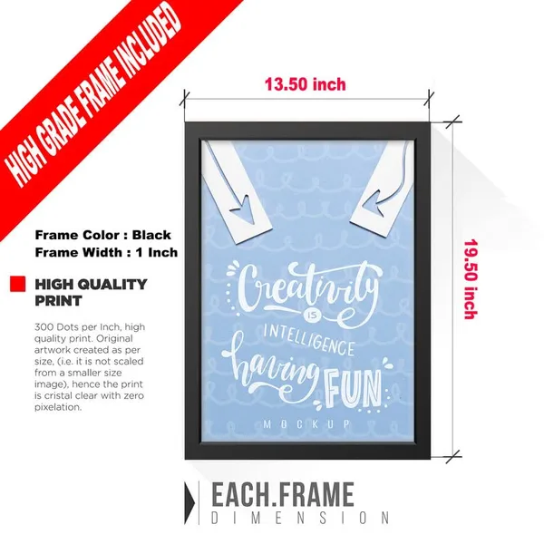 Black__Abstract/Motivational_Framed_Painting/Posters,_Ready_|_For_Wall_Hanging,_Premium_Art_|_For_Home,_Office,_Living_Room_&_Bedroom_Wall_Decor,_(Size_-_13.50_X_19.50_In),_Frame_Color:_Black,_Nrs529