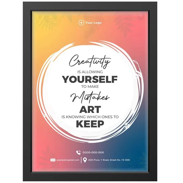 Black__Abstract/Motivational_Framed_Painting/Posters,_Ready_|_For_Wall_Hanging,_Premium_Art_|_For_Home,_Office,_Living_Room_&_Bedroom_Wall_Decor,_(Size_-_13.50_X_19.50_In),_Frame_Color:_Black,_Nrs533