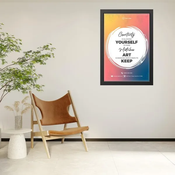 Black__Abstract/Motivational_Framed_Painting/Posters,_Ready_|_For_Wall_Hanging,_Premium_Art_|_For_Home,_Office,_Living_Room_&_Bedroom_Wall_Decor,_(Size_-_13.50_X_19.50_In),_Frame_Color:_Black,_Nrs533