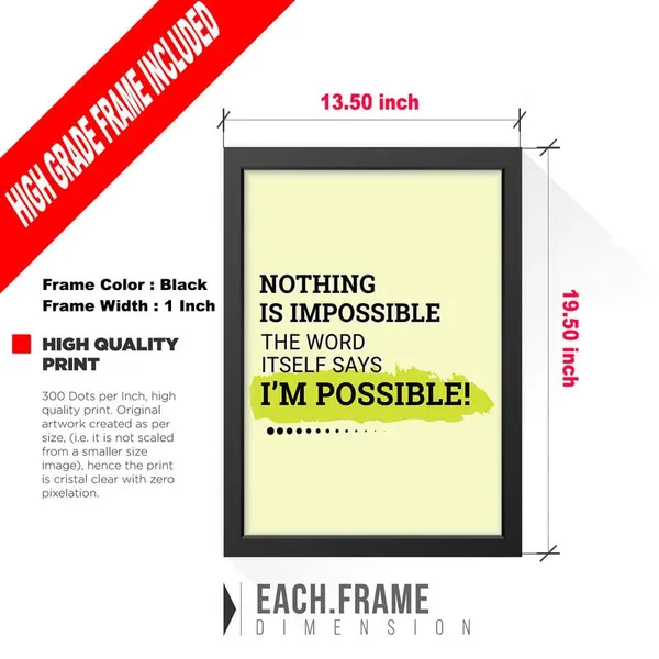 Black__Abstract/Motivational_Framed_Painting/Posters,_Ready_|_For_Wall_Hanging,_Premium_Art_|_For_Home,_Office,_Living_Room_&_Bedroom_Wall_Decor,_(Size_-_13.50_X_19.50_In),_Frame_Color:_Black,_Nrs549