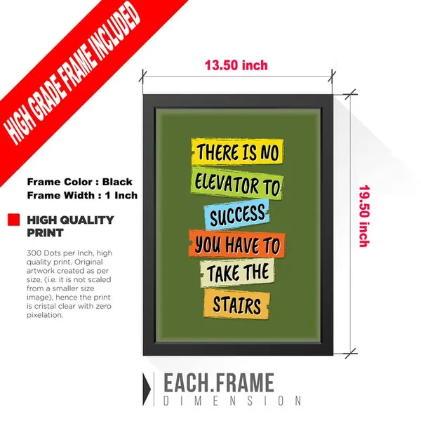 Black__Abstract/Motivational_Framed_Painting/Posters,_Ready_|_For_Wall_Hanging,_Premium_Art_|_For_Home,_Office,_Living_Room_&_Bedroom_Wall_Decor,_(Size_-_13.50_X_19.50_In),_Frame_Color:_Black,_Nrs554