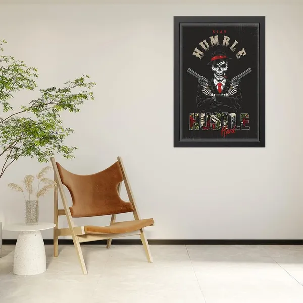 Black__Abstract/Motivational_Framed_Painting/Posters,_Ready_|_For_Wall_Hanging,_Premium_Art_|_For_Home,_Office,_Living_Room_&_Bedroom_Wall_Decor,_(Size_-_13.50_X_19.50_In),_Frame_Color:_Black,_Nrs582