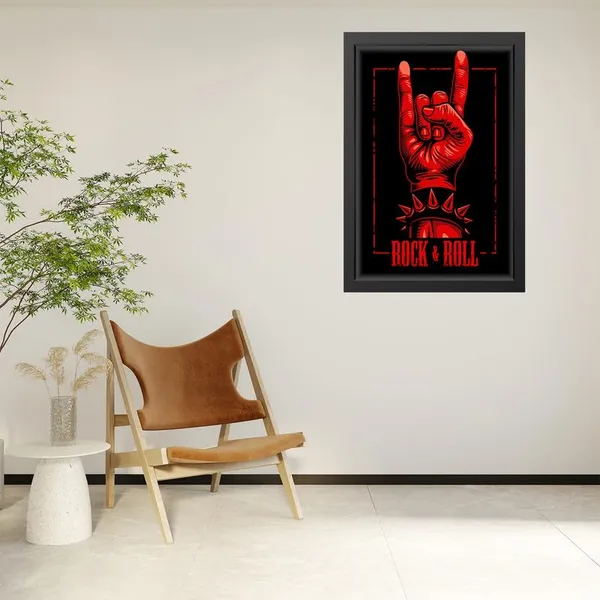 Black__Abstract/Motivational_Framed_Painting/Posters,_Ready_|_For_Wall_Hanging,_Premium_Art_|_For_Home,_Office,_Living_Room_&_Bedroom_Wall_Decor,_(Size_-_13.50_X_19.50_In),_Frame_Color:_Black,_Nrs585
