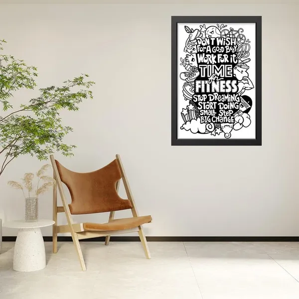 Black__Abstract/Motivational_Framed_Painting/Posters,_Ready_|_For_Wall_Hanging,_Premium_Art_|_For_Home,_Office,_Living_Room_&_Bedroom_Wall_Decor,_(Size_-_13.50_X_19.50_In),_Frame_Color:_Black,_Nrs614