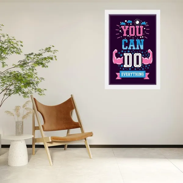 White__Abstract/Motivational_Framed_Painting/Posters,_Ready_|_For_Wall_Hanging,_Premium_Art_|_For_Home,_Office,_Living_Room_&_Bedroom_Wall_Decor,_(Size_-_13.50_X_19.50_In),_Frame_Color:_White,_Nrs002